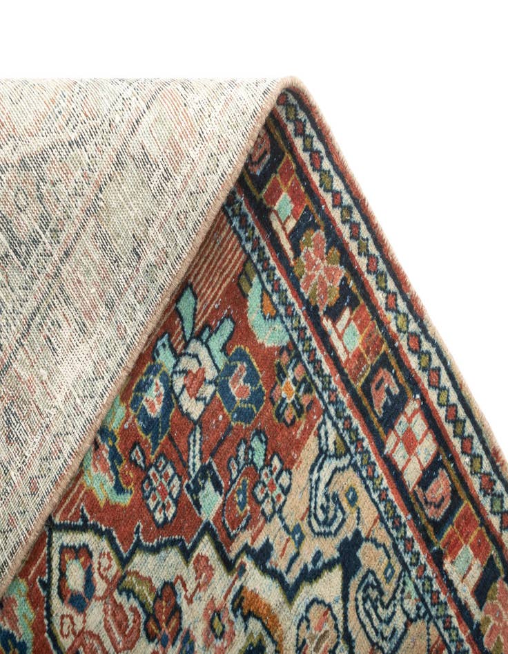 Detail image of  3' 7 x 13' Hamedan Runner Rug
