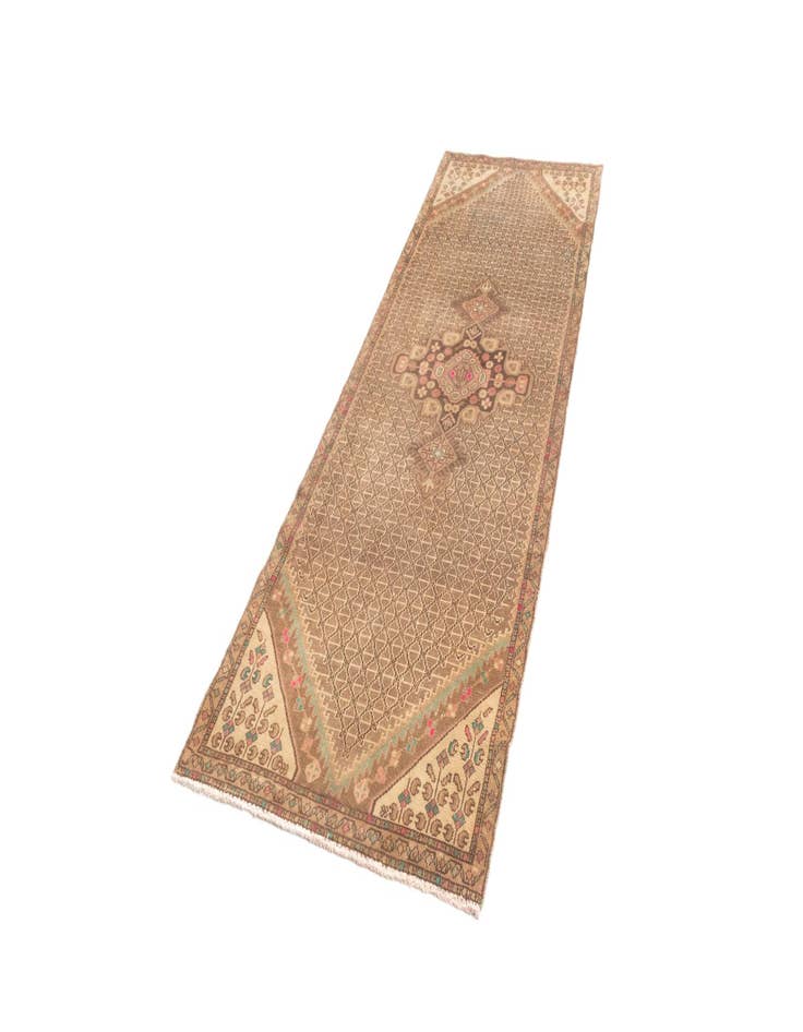 Detail image of 3' 1 x 9' 2 Hamedan Runner Rug