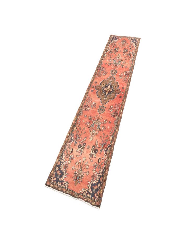 Detail image of  2' 4 x 9' 5 Hamedan Runner Rug