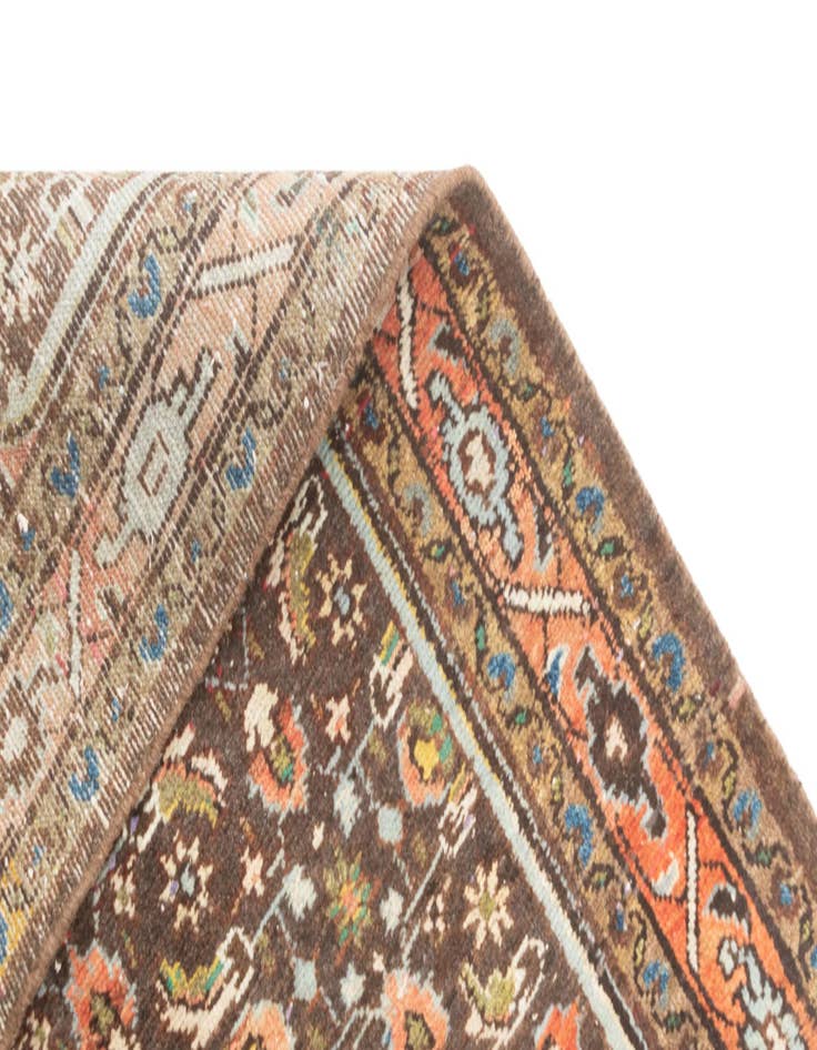 Detail image of  3' 2 x 10' 2 Hamedan Runner Rug