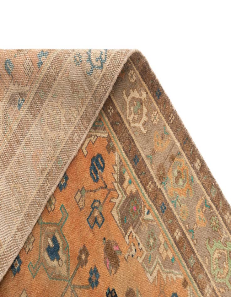 Detail image of  3' 9 x 9' 7 Hamedan Runner Rug