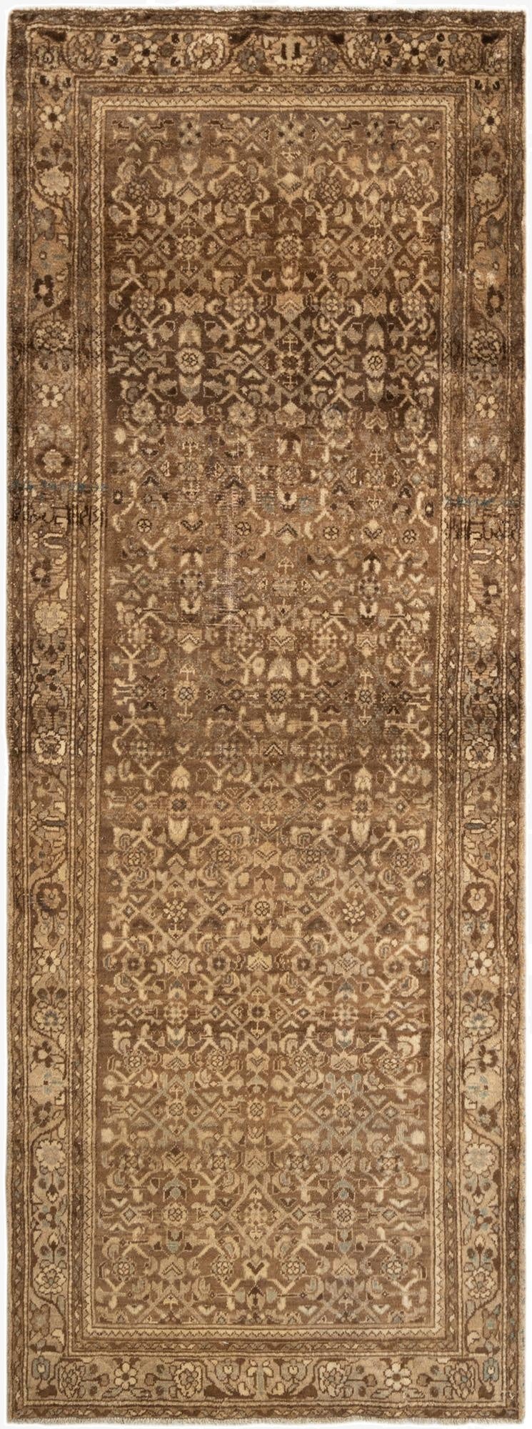  3' 8 x 10' Hamedan Runner Rug