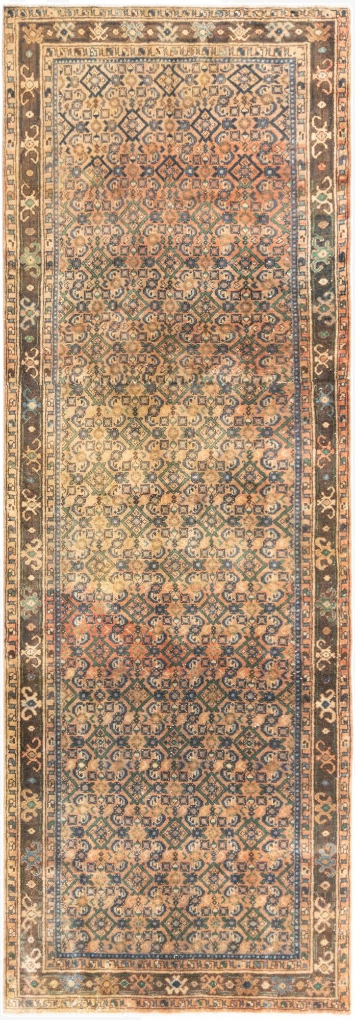  3' 6 x 10' 2 Hamedan Runner Rug