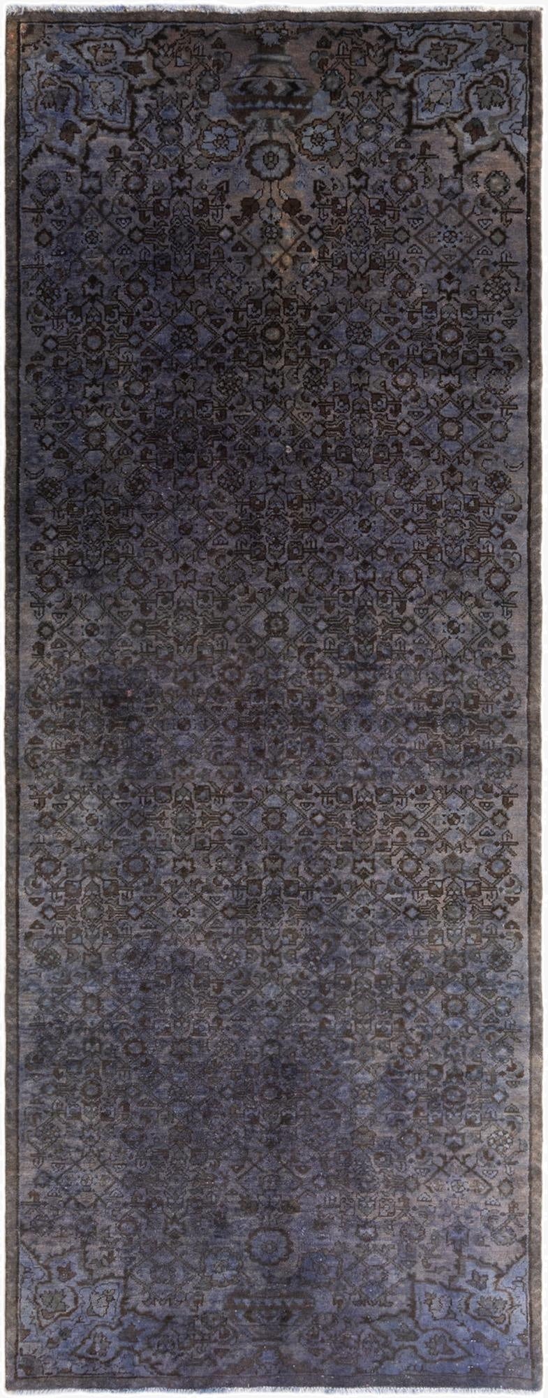  3' 10 x 9' 11 Hamedan Runner Rug