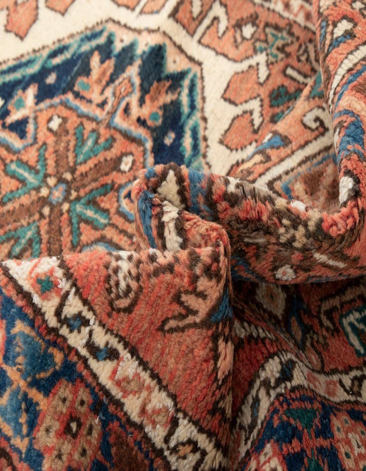Detail image of  2' 9 x 10' 4 Heriz Wool Runner Rug