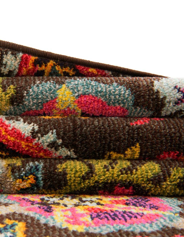 Detail image of  2' 2 x 6' 9  Washable Hyacinth Runner Rug