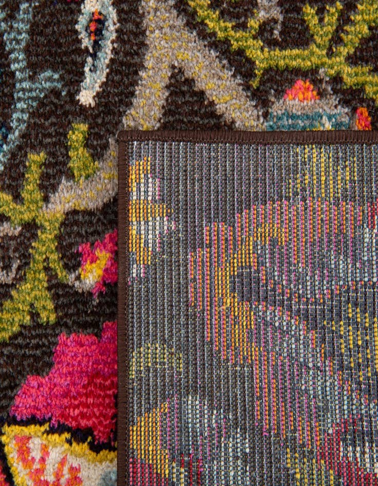 Detail image of  2' 2 x 6' 9  Washable Hyacinth Runner Rug