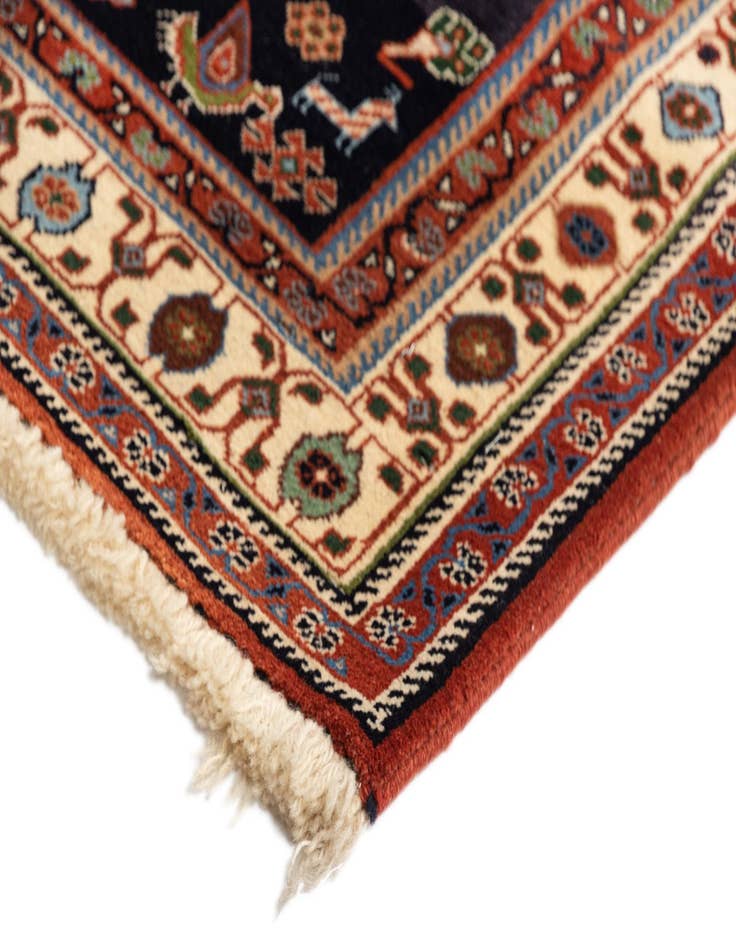 Detail image of  2' 4 x 9' 9 Jalameh Wool Runner Rug