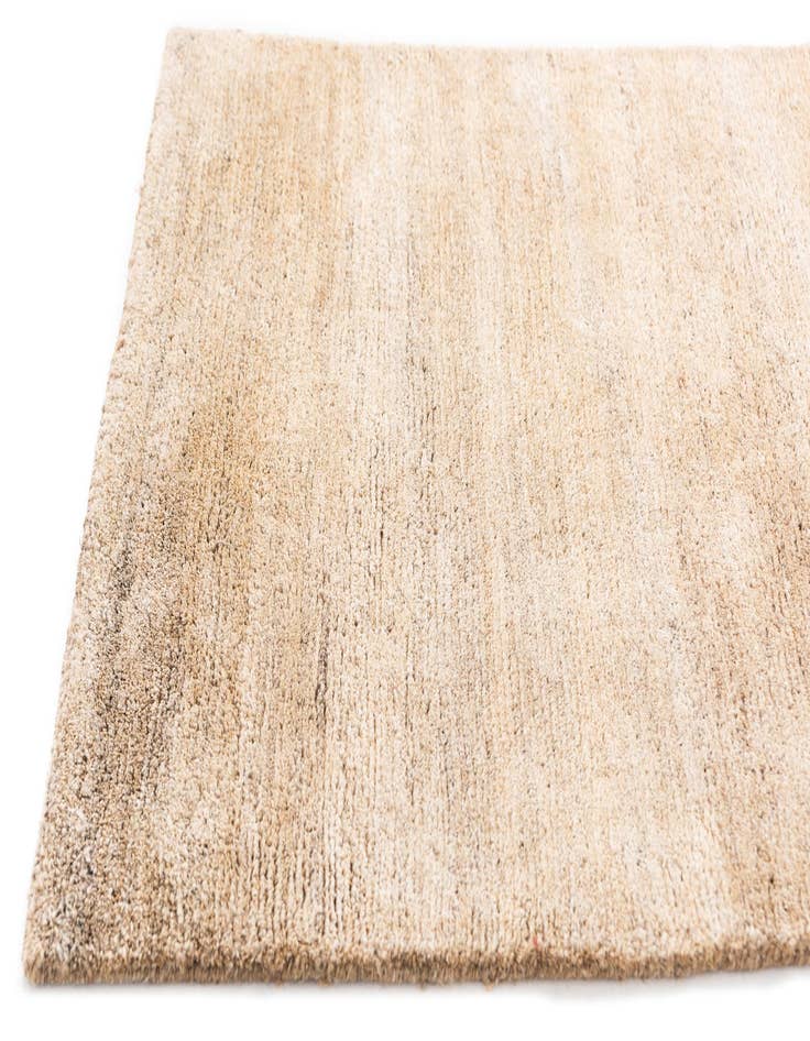 Detail image of  2' 4 x 4' 8  Hand Knotted Kashkuli Gabbeh Wool Runner Rug