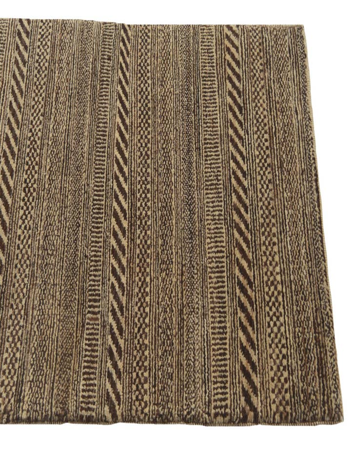 Detail image of  2' 1 x 4'  Hand Knotted Kashkuli Gabbeh Oriental Wool Runner Rug