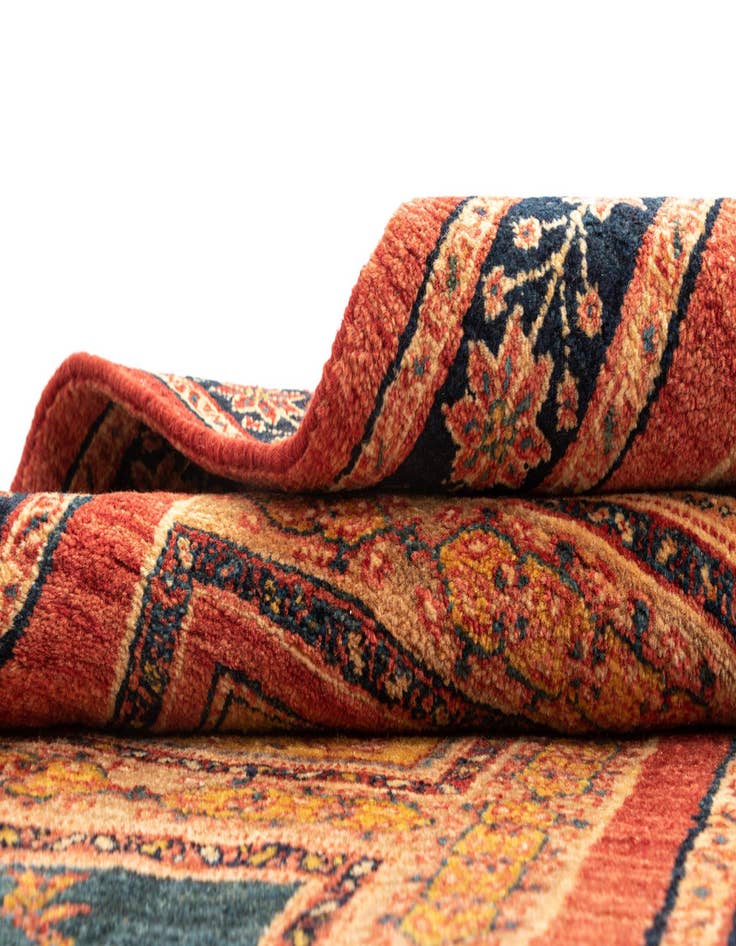 Detail image of  2' 10 x 7' 6 Kashkuli Wool Runner Rug