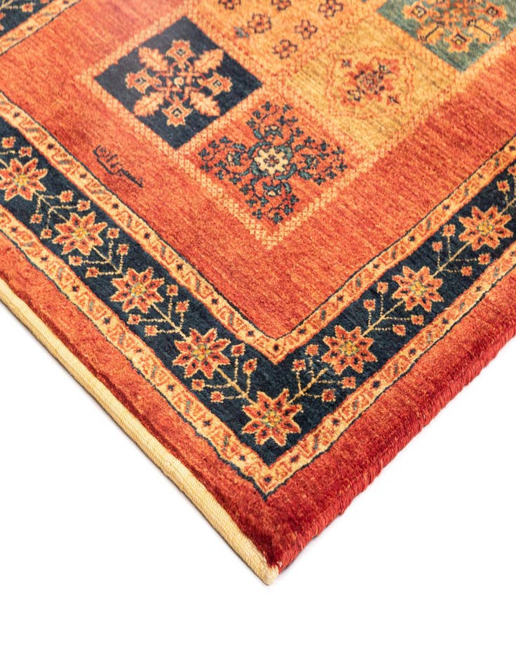 Detail image of  2' 9 x 6' 8 Kashkuli Wool Runner Rug