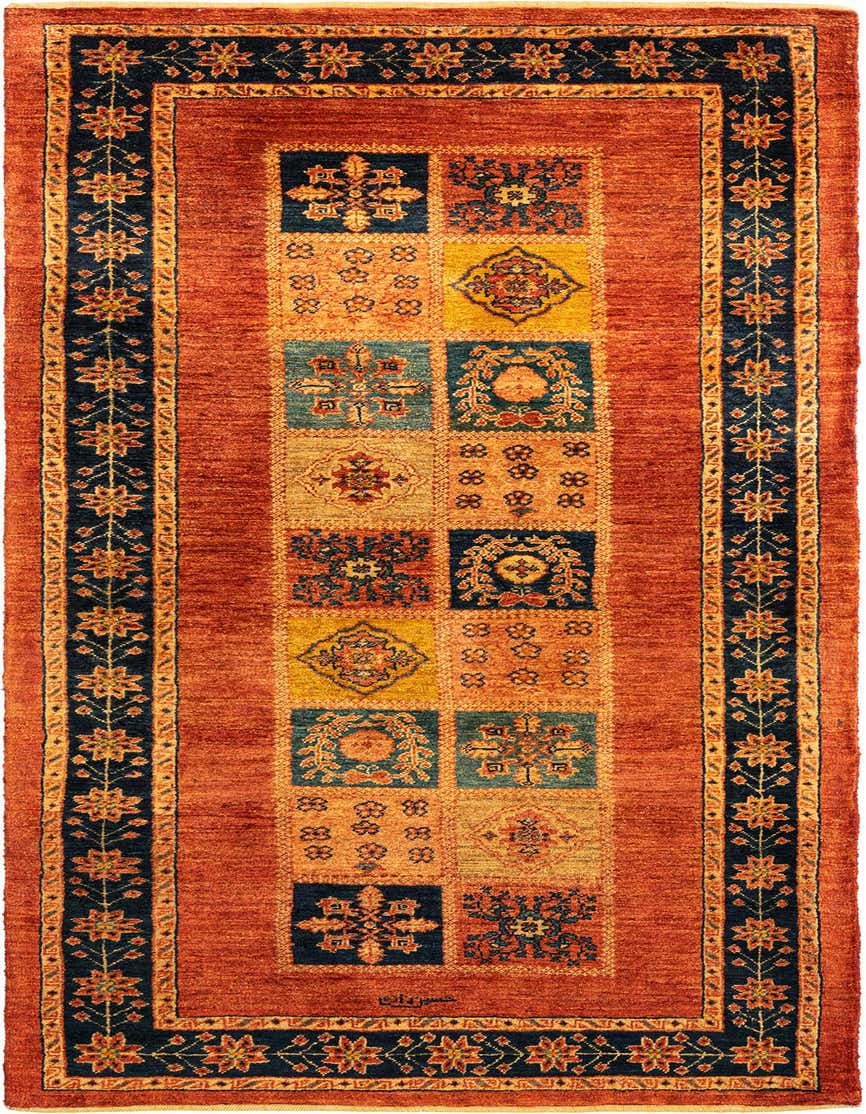 Primary image  2' 9 x 6' 8 Kashkuli Wool Runner Rug