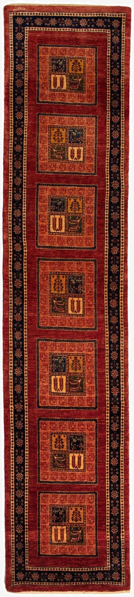  2' 10 x 13' 3 Kashkuli Runner Rug