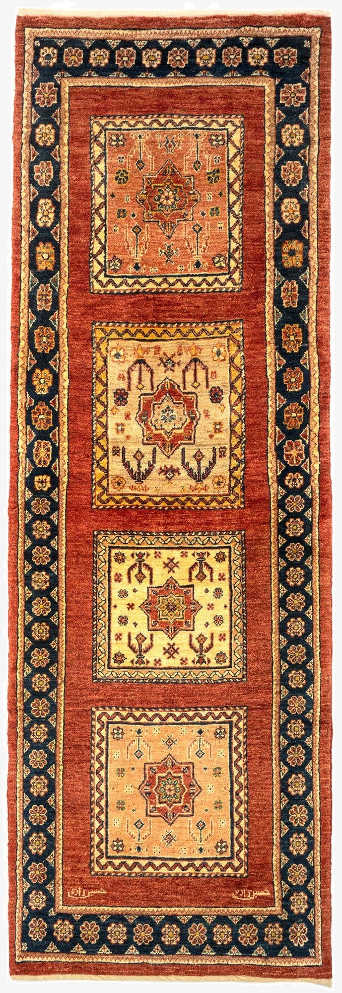  2' 5 x 7' 2 Kashkuli Runner Rug