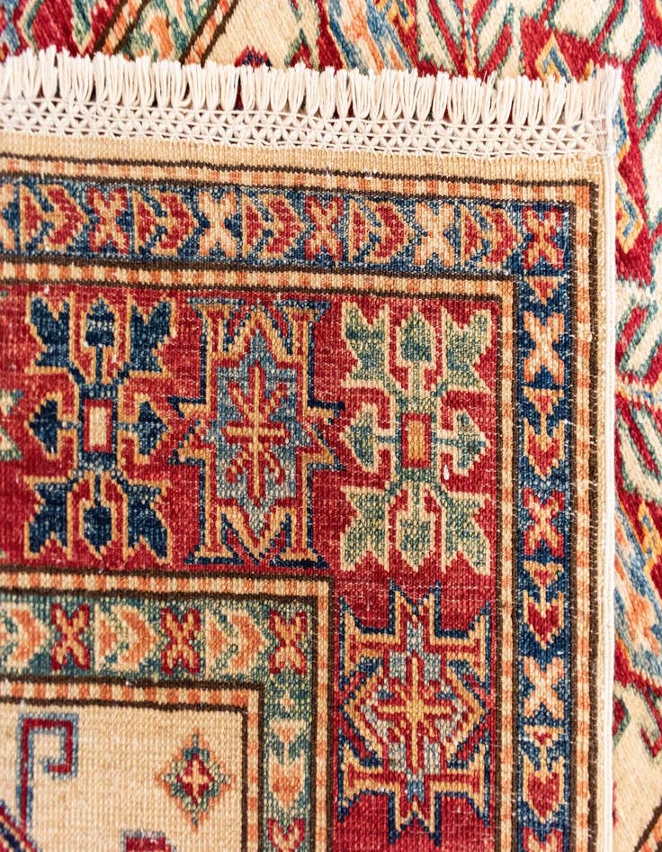 Detail image of  2' 8 x 10' Kazak Wool Runner Rug