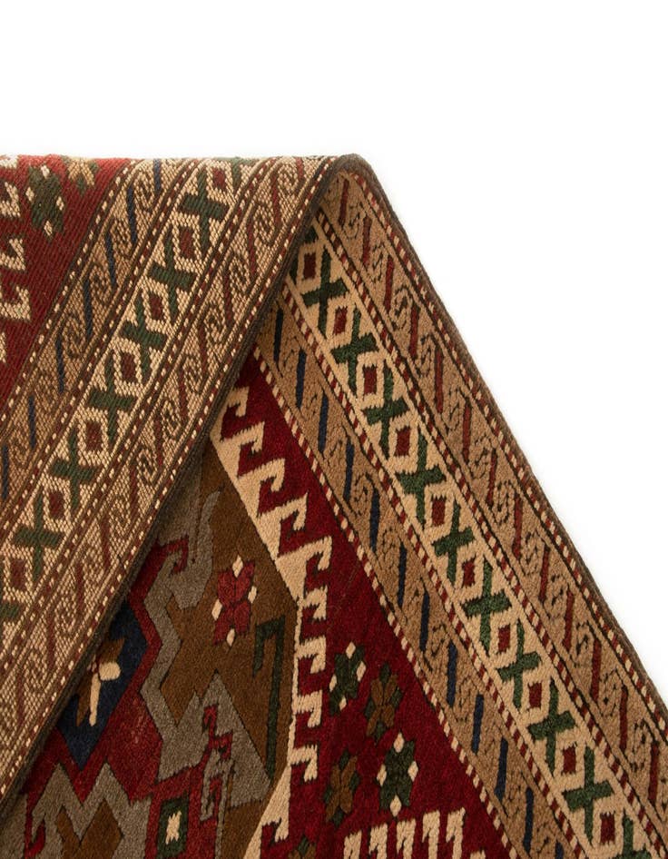 Detail image of  3' 2 x 12' 7 Kazak Runner Rug