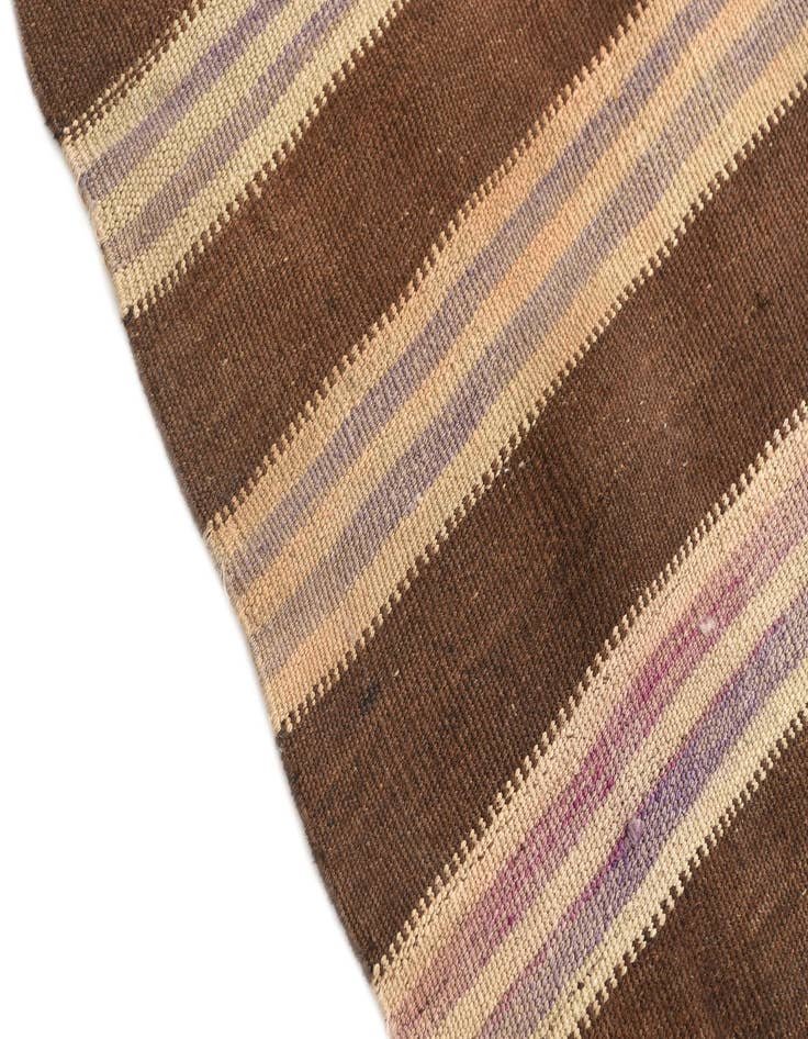 Detail image of  4' x 8'  Hand Woven Kilim Afghan Wool Runner Rug