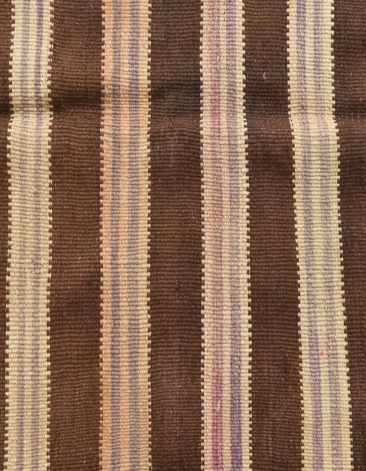 Detail image of  4' x 8'  Hand Woven Kilim Afghan Wool Runner Rug