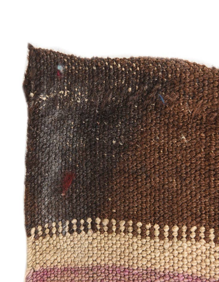 Detail image of  4' x 8'  Hand Woven Kilim Afghan Wool Runner Rug