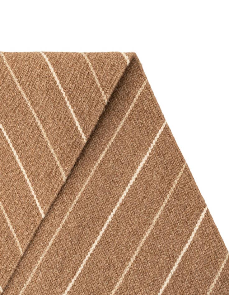 Detail image of  2' 4 x 4' 6  Hand Woven Kilim Dhurrie Wool Runner Rug