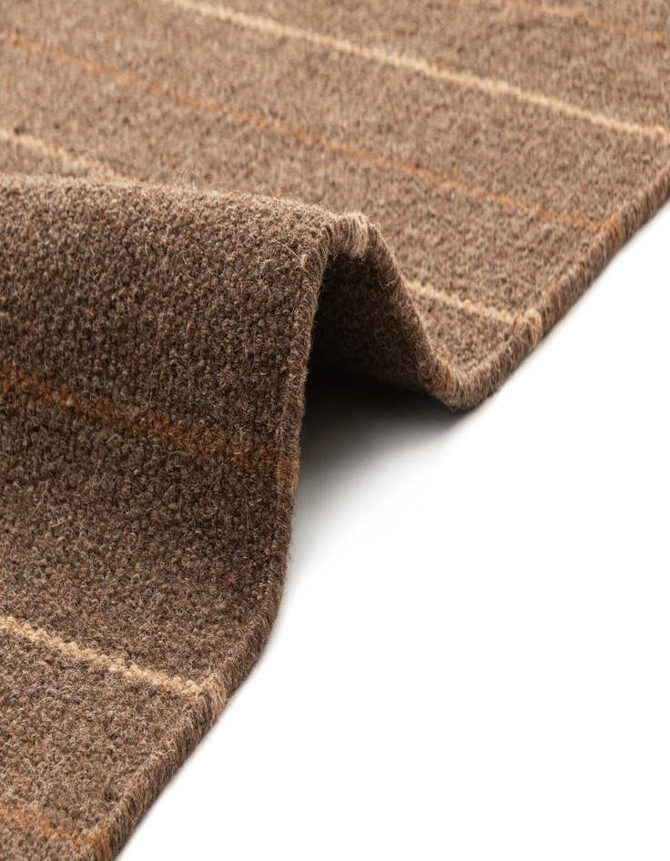 Detail image of  2' 5 x 4' 6  Hand Knotted Kilim Dhurrie Wool Runner Rug