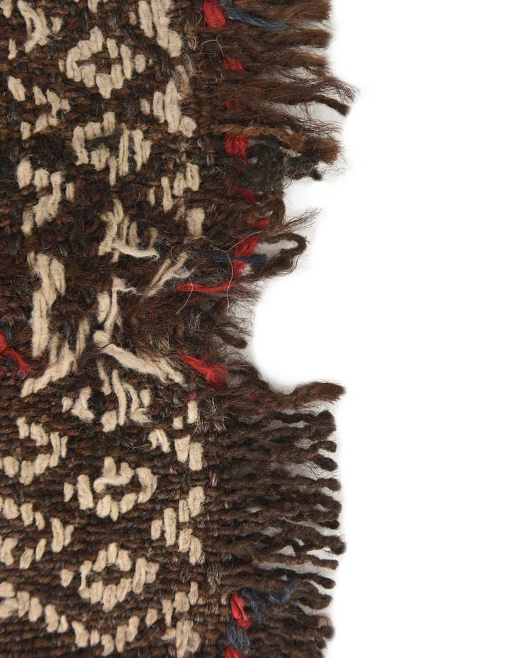 Detail image of  2' 2 x 8' 6  Hand Knotted Kilim Fars Persian Wool Runner Rug