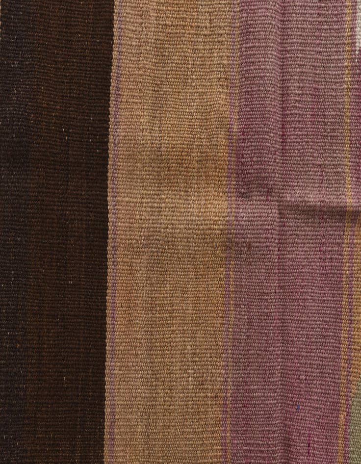 Detail image of  2' 1 x 14' 3  Hand Woven Kilim Fars Wool Runner Rug