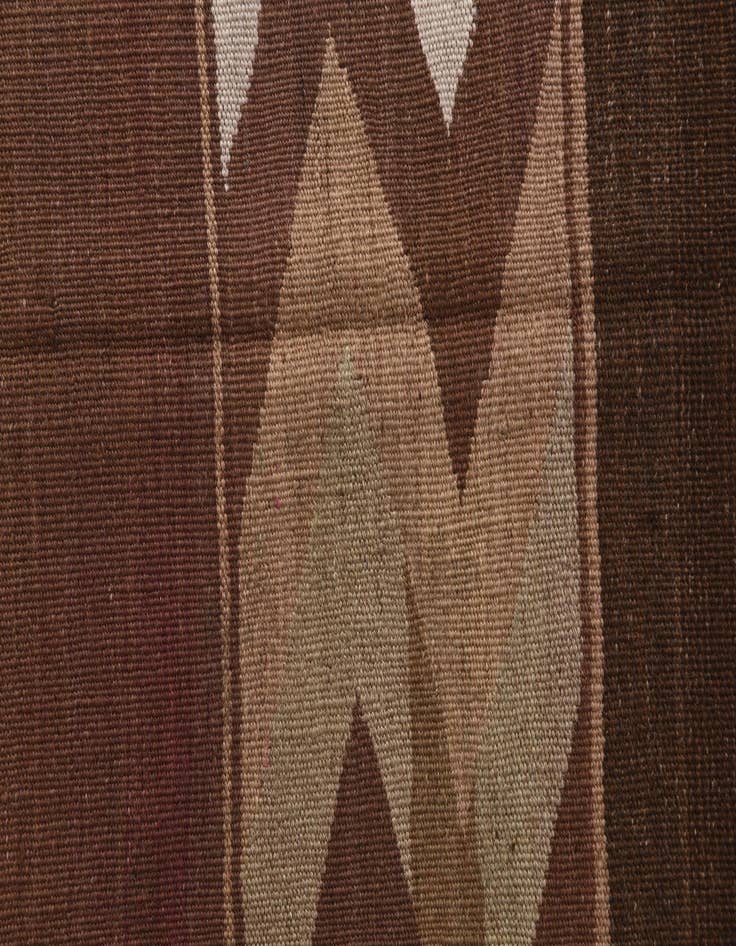Detail image of  2' 1 x 14' 3  Hand Woven Kilim Fars Wool Runner Rug