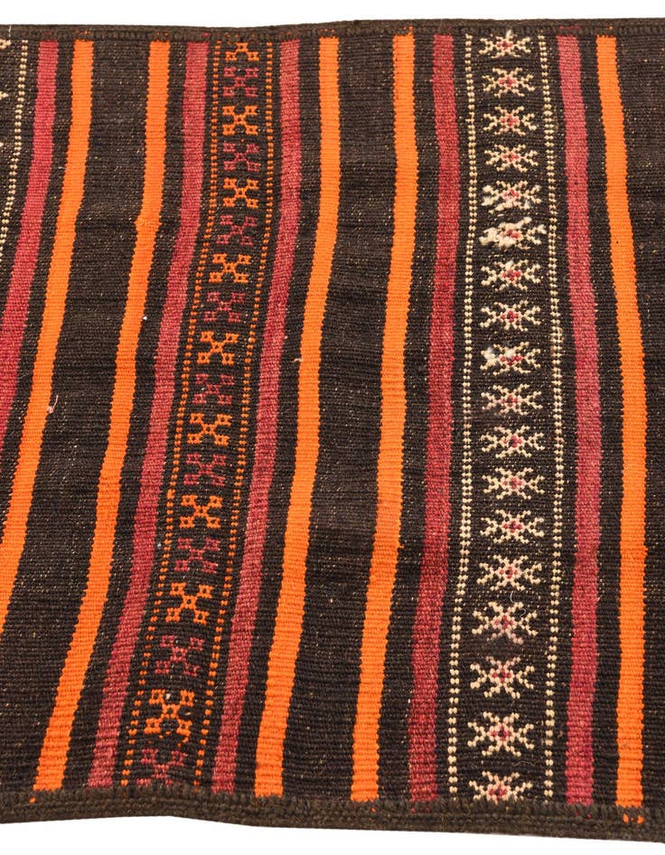 Detail image of  2' 8 x 8' 3  Hand Woven Kilim Fars Wool Runner Rug