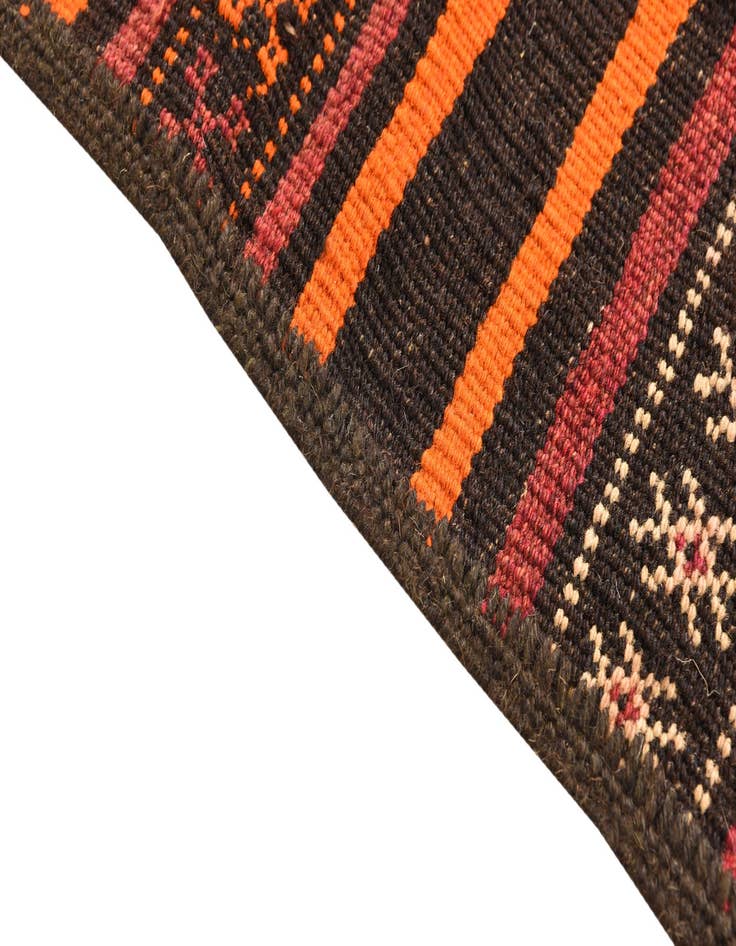 Detail image of  2' 8 x 8' 3  Hand Woven Kilim Fars Wool Runner Rug
