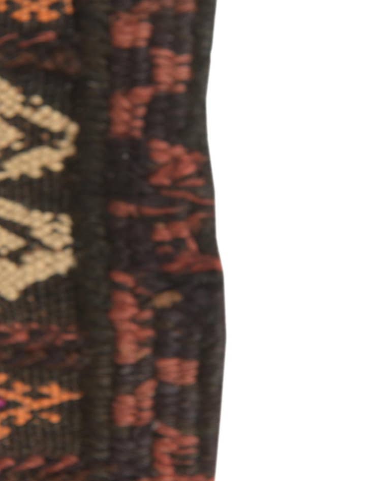 Detail image of  3' 6 x 12' 1  Hand Woven Kilim Fars Wool Runner Rug