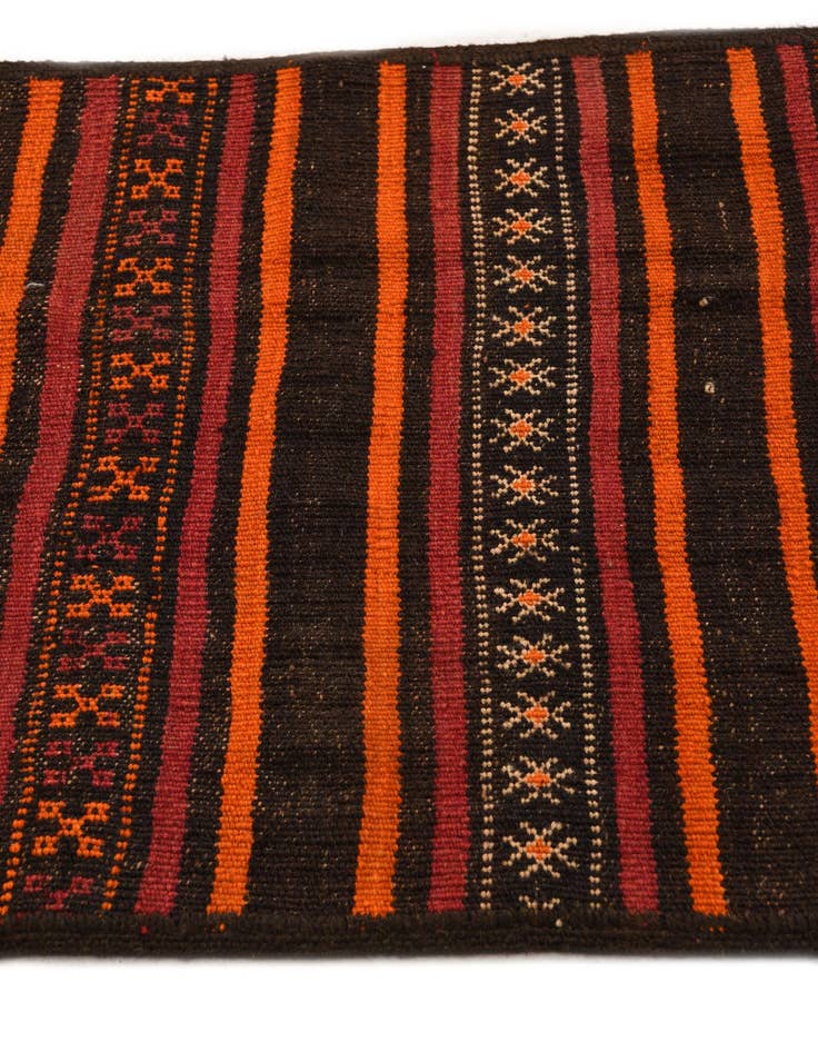 Detail image of  2' 5 x 8'  Hand Woven Kilim Fars Wool Runner Rug