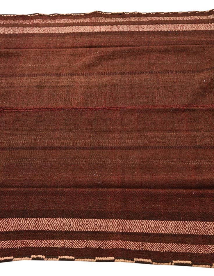 Detail image of  4' 8 x 10' 7  Hand Woven Kilim Fars Wool Runner Rug