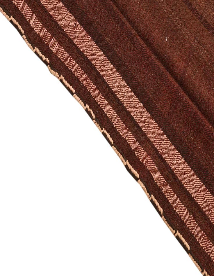 Detail image of  4' 8 x 10' 7  Hand Woven Kilim Fars Wool Runner Rug