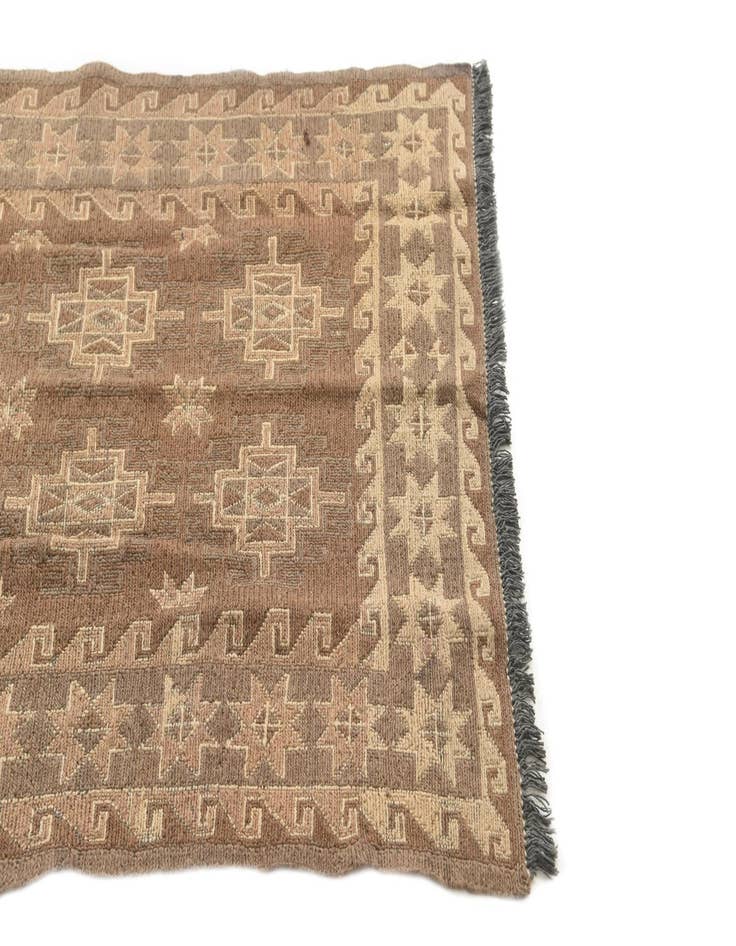 Detail image of  2' 10 x 5' 5  Hand Woven Kilim Modern Wool Runner Rug