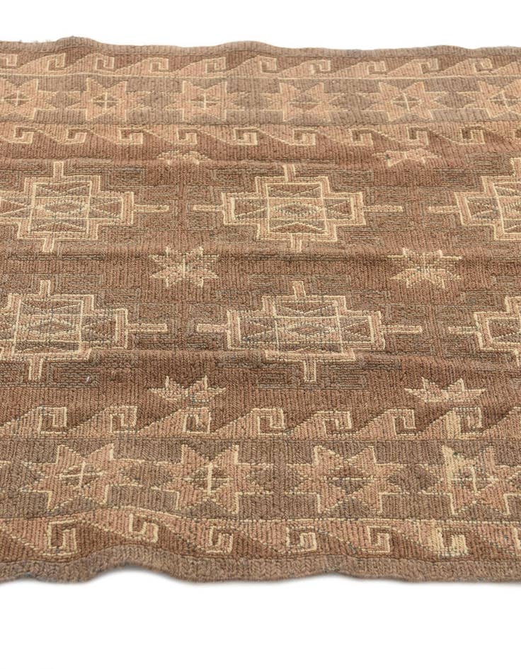Detail image of  2' 10 x 5' 5  Hand Woven Kilim Modern Wool Runner Rug