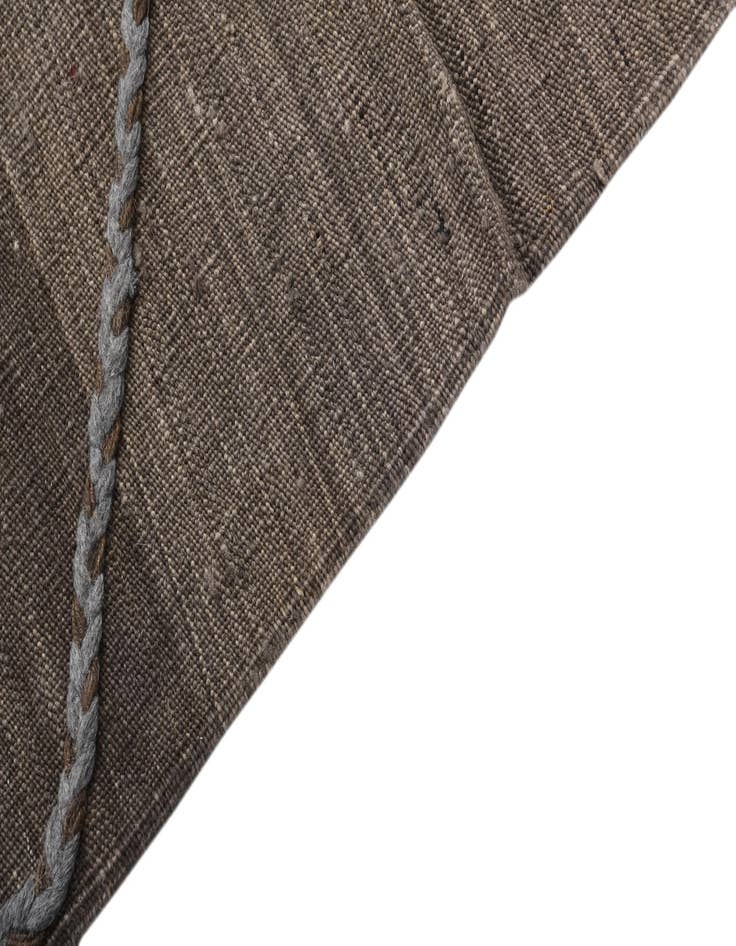 Detail image of  2' 6 x 8'  Hand Woven Kilim Modern Wool Runner Rug