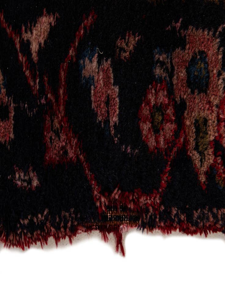 Detail image of  4' 7 x 9' 5  Hand Knotted Koliaei Persian Wool Runner Rug