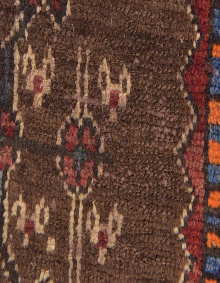 Detail image of 5' x 10' 4 Hand Knotted Koliaei Persian Wool Runner Rug