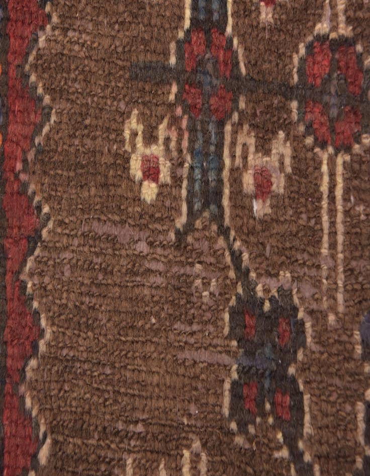 Detail image of 5' x 10' 4 Hand Knotted Koliaei Persian Wool Runner Rug