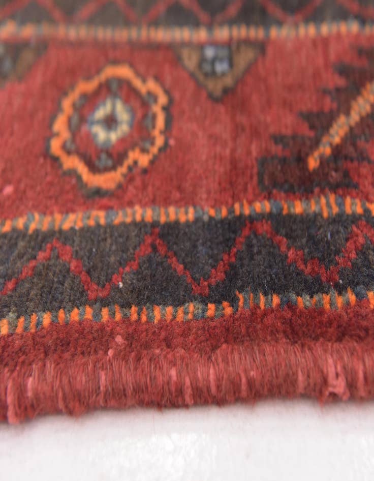 Detail image of 5' x 10' 4 Hand Knotted Koliaei Persian Wool Runner Rug