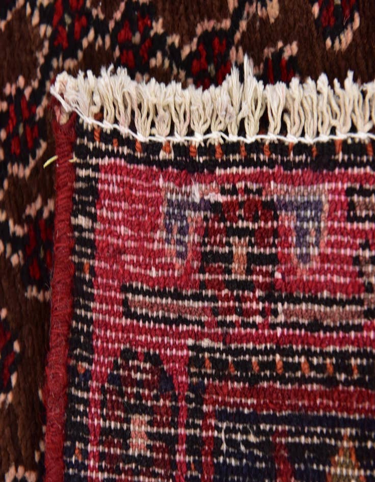 Detail image of 5' 4 x 10' 6 Hand Knotted Koliaei Persian Wool Runner Rug