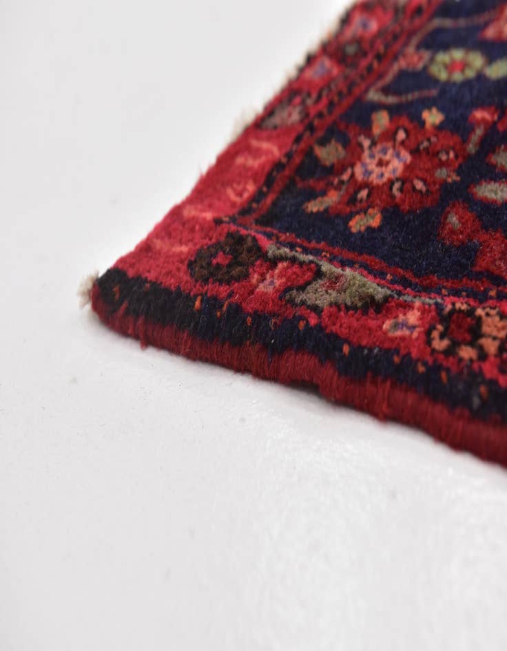 Detail image of 5' 4 x 10' 6 Hand Knotted Koliaei Persian Wool Runner Rug