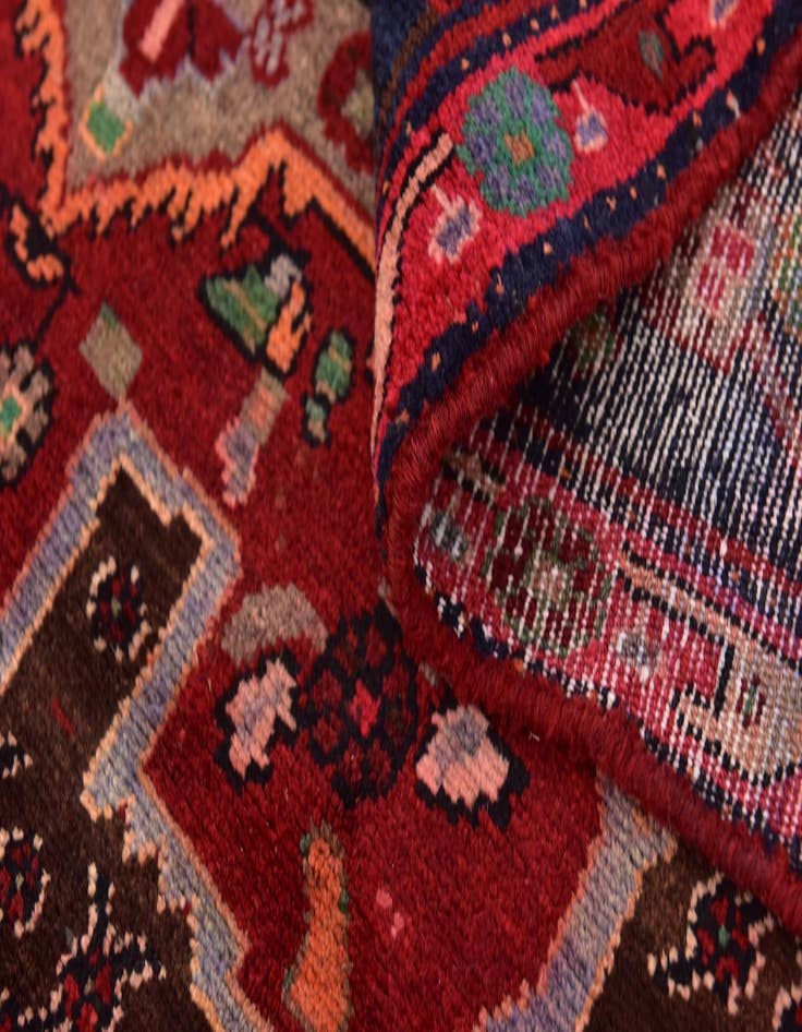 Detail image of 5' 4 x 10' 6 Hand Knotted Koliaei Persian Wool Runner Rug