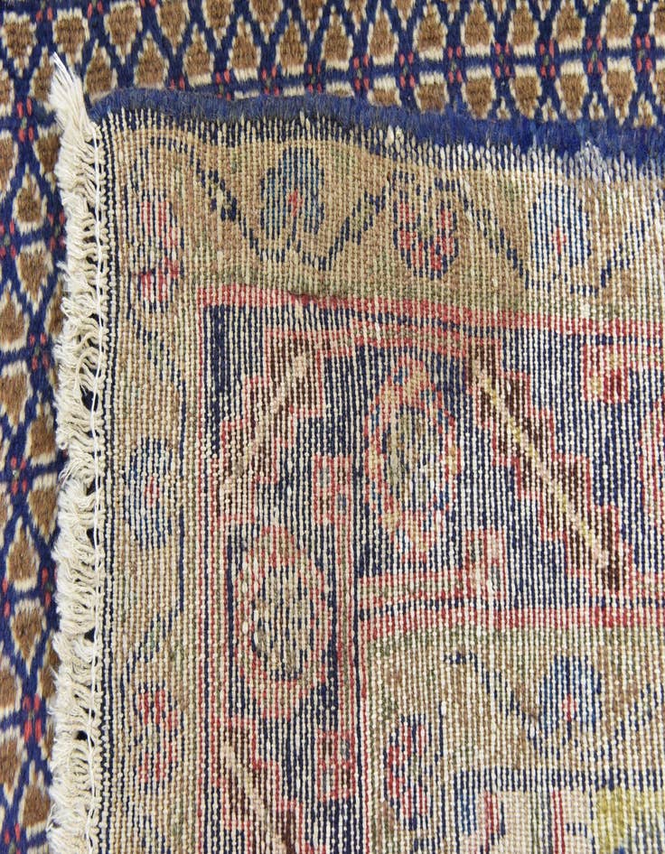 Detail image of 3' 5 x 9' 8 Hand Knotted Koliaei Persian Wool Runner Rug
