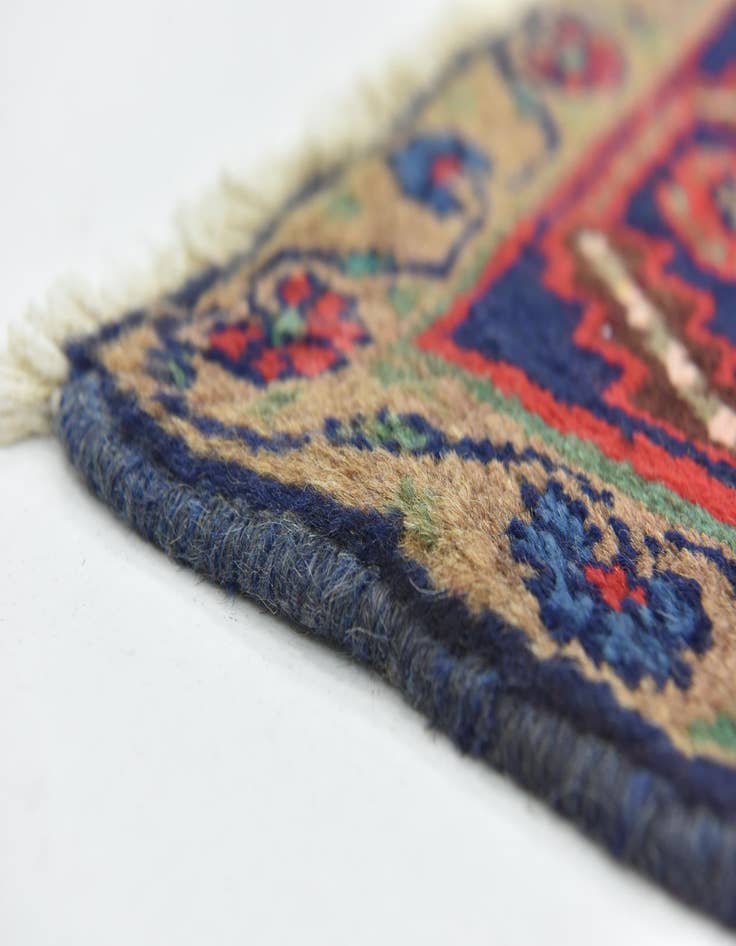 Detail image of 3' 5 x 9' 8 Hand Knotted Koliaei Persian Wool Runner Rug