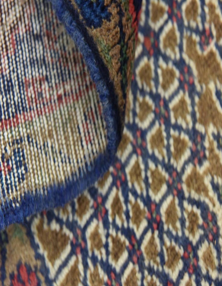 Detail image of 3' 5 x 9' 8 Hand Knotted Koliaei Persian Wool Runner Rug
