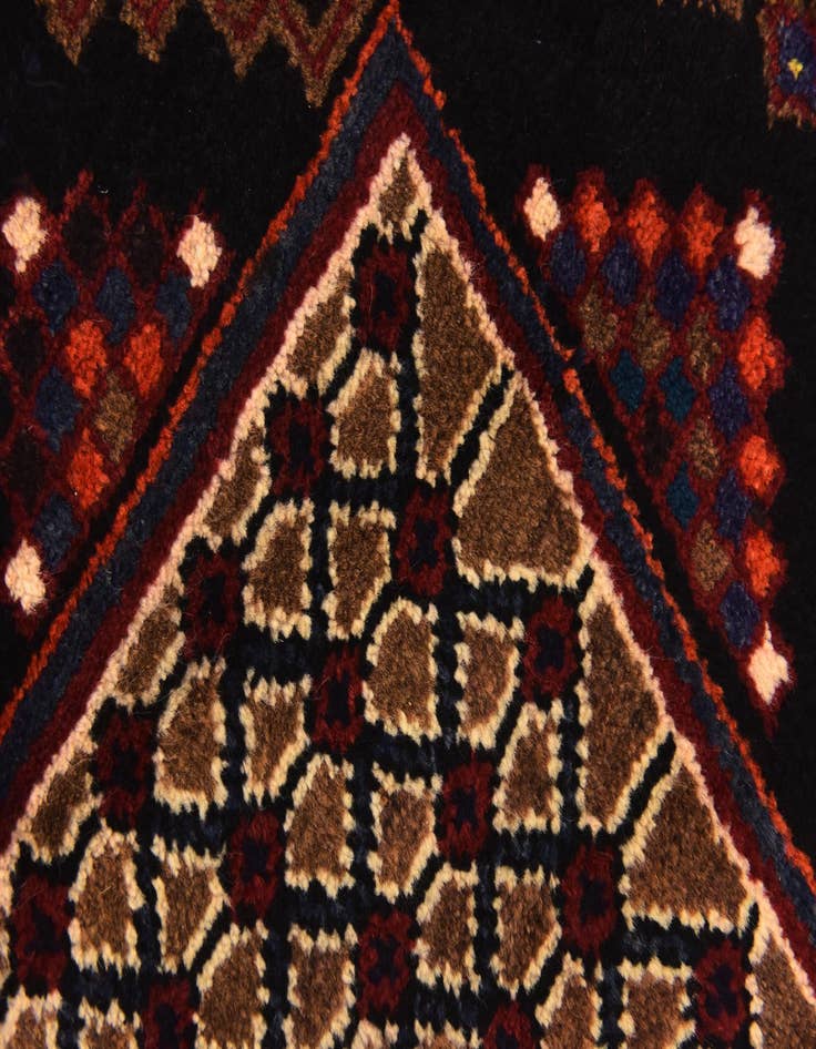 Detail image of  5' x 10' 3  Hand Knotted Koliaei Persian Wool Runner Rug