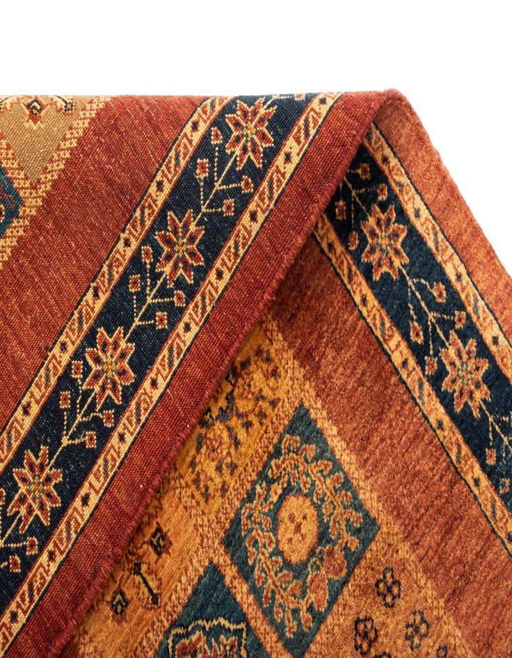 Detail image of  2' 9 x 12' 10 Luribaft Wool Runner Rug